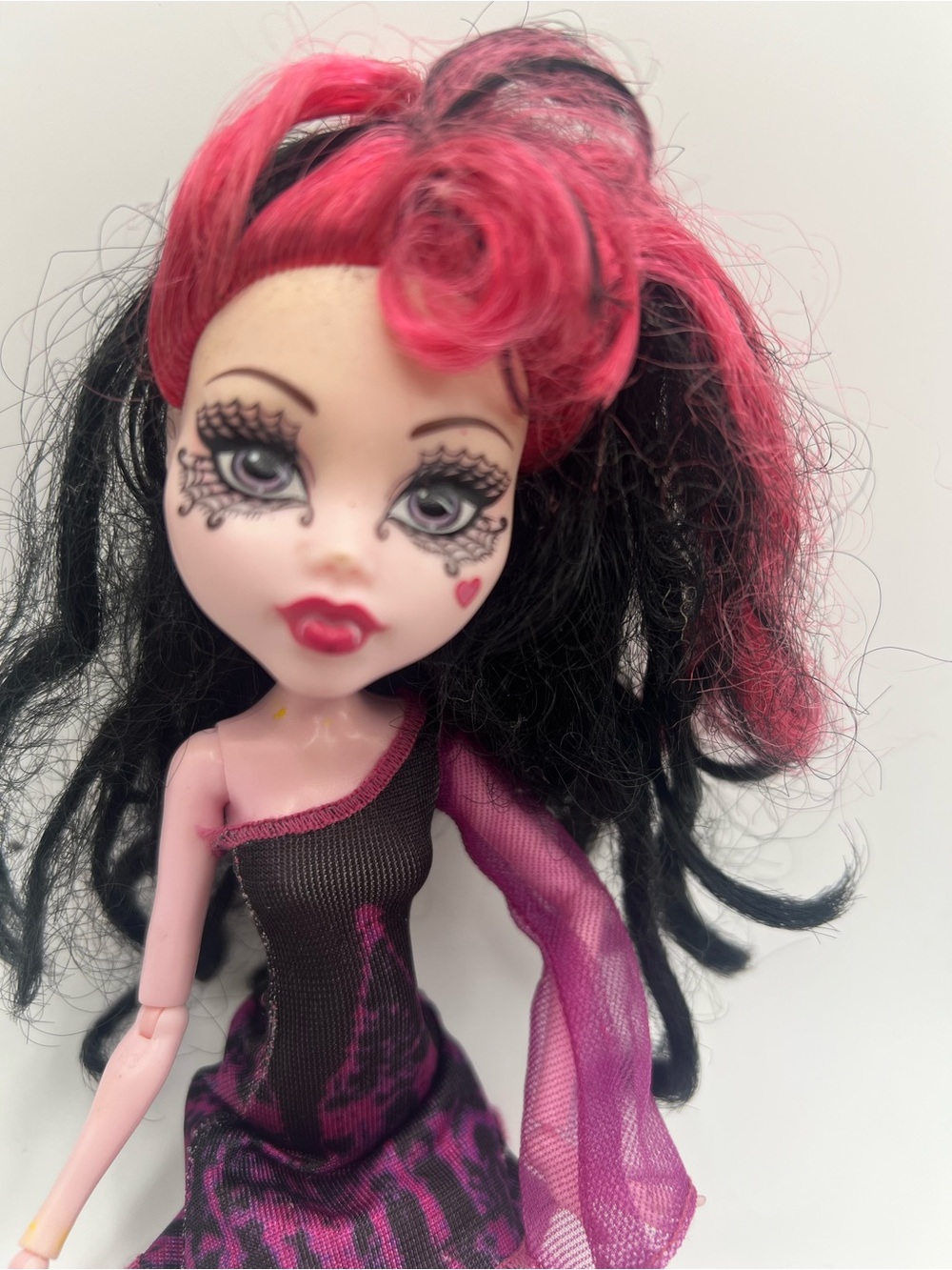 Monster High Ghouls Rule Draculaura Doll – G1 – 2012 Mattel
